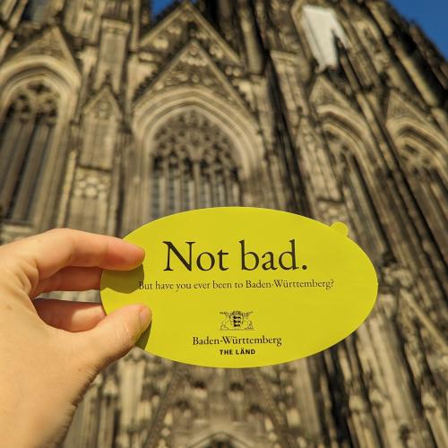 LÄND EDITION - "Not bad" Sticker