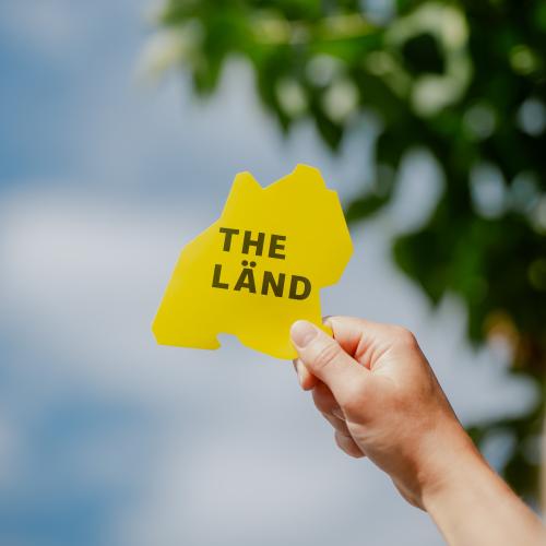 THE LÄND Shape Sticker