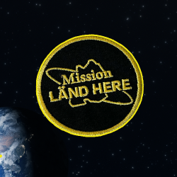 LÄND HERE PATCH - Patch
